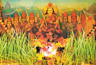 આસો  શારદીય નવરાત્રિ અનુષ્ઠાન