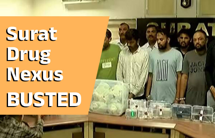 Surat police busts 8.3 kg drugs worth ₹4.15 cr, nabs three