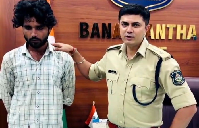 નકલી IPS ઓફિસરનો પર્દાફાશ: SPના નામે 8 નકલી એકાઉન્ટ બનાવી લોકોને છેતરતી મેવાતી ગેંગનો સભ્ય ઝડપાયો