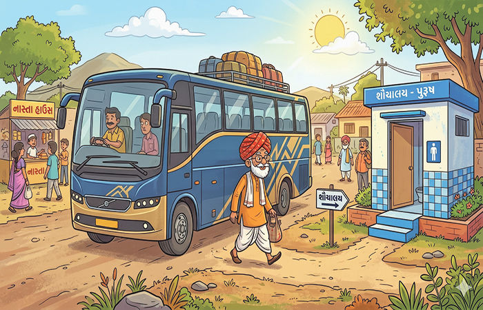 ઈંધણની ચિંતા ટળી બસ, હવે પૉટી- પાવરથી દોડે બસ ઈંધણની ચિંતા ટળી બસ, હવે પૉટી- પાવરથી દોડે બસ