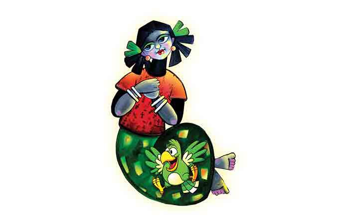 ક્રિના અને સમયનો સંત્રી 'શીખુ'                                         .