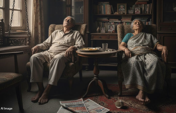 વડોદરા: વૃદ્ધા વહેલી સવારે પથારીમાં બેહોશ, વૃદ્ધ રાત્રે ઘરમાં બેહોશ: બંનેના મોત