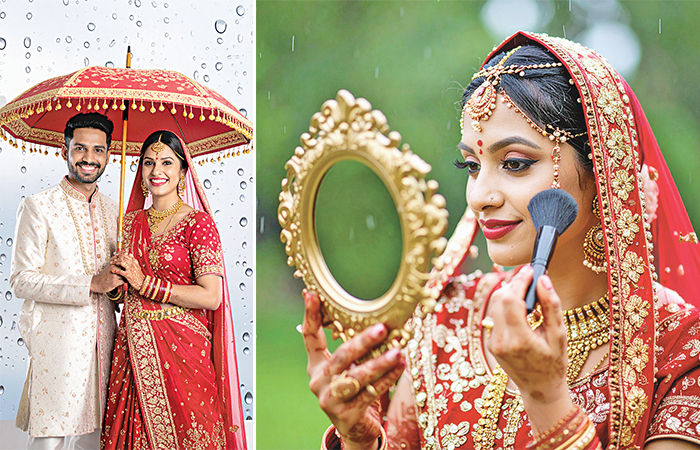 'મોનસુન વેડિંગ' માટેની ટિપ્સ                                                                 .