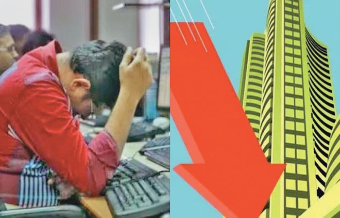 મંદીના એંધાણ :  સેન્સેક્સ 556 પોઈન્ટ તૂટી 81160