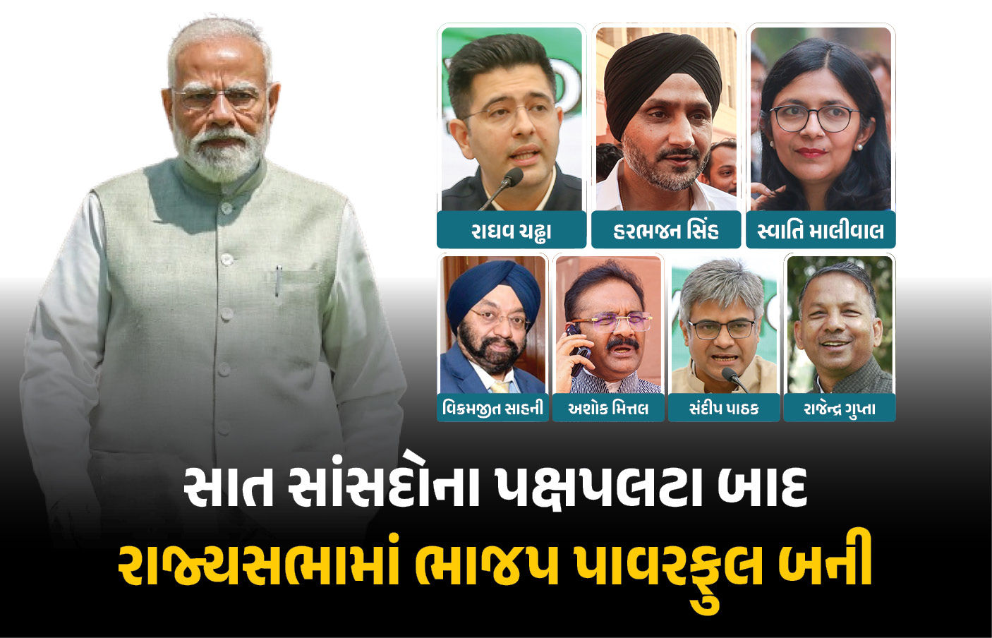 7 સાંસદોના પક્ષપલટા બાદ રાજ્યસભામાં ભાજપ પાવરફુલ બની, જાણો હવે કયા પક્ષ પાસે કુલ કેટલી બેઠક