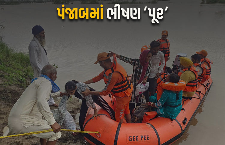 પંજાબમાં ભયાનક પૂર વચ્ચે ડેમ તૂટવાની અણીએ, 15 ગામડામાં પૂરનું સંકટ, લાખો લોકો મુશ્કેલીમાં