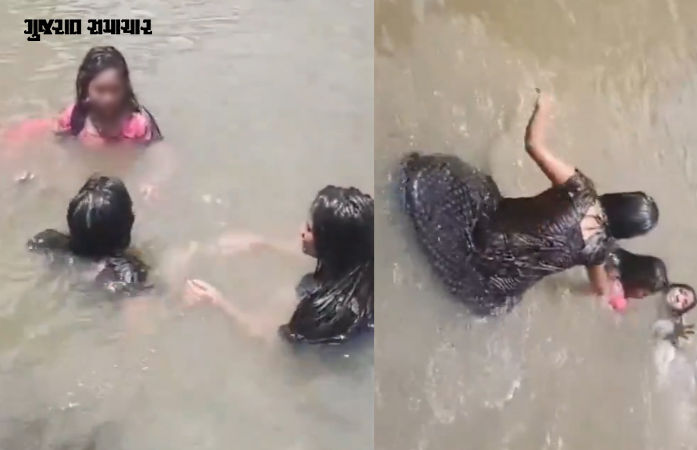 VIDEO: સેલ્ફીના ચક્કરમાં મસ્તી ભારે પડી, કેમેરા સામે 3 કિશોરીઓનું ઝરણામાં ડૂબી જતાં મોત