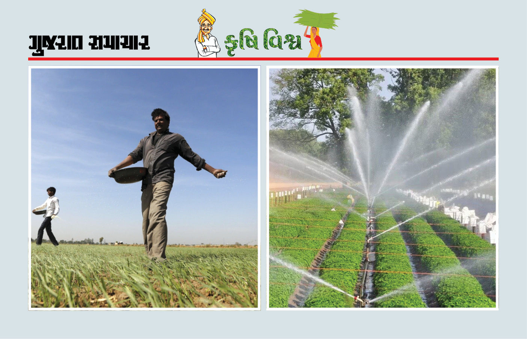 ખેતરમાં ખાતરનો આડેઘડ છંટકાવ ટાળો, ફર્ટિગેશન પદ્ધતિ અપનાવો, જુઓ, કેટલો ફાયદો થાય છે