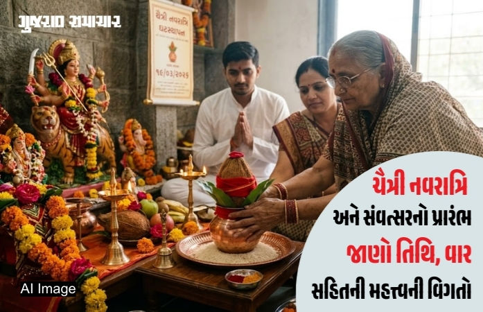 ચૈત્રી નવરાત્રિ 2026: આવતીકાલથી શક્તિની આરાધનાનો પ્રારંભ, જાણો ઘટસ્થાપનથી રામ નવમી સુધીની સંપૂર્ણ વિગતો