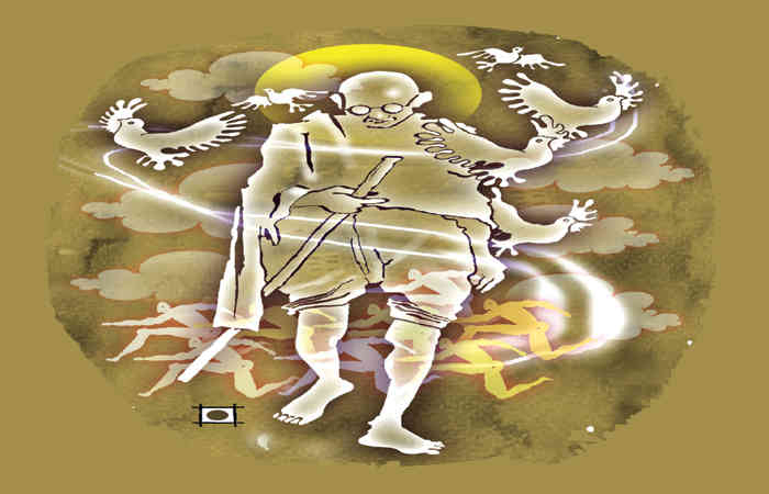 ગાંધીજી વિશેની એક સુંદર ગઝલ...