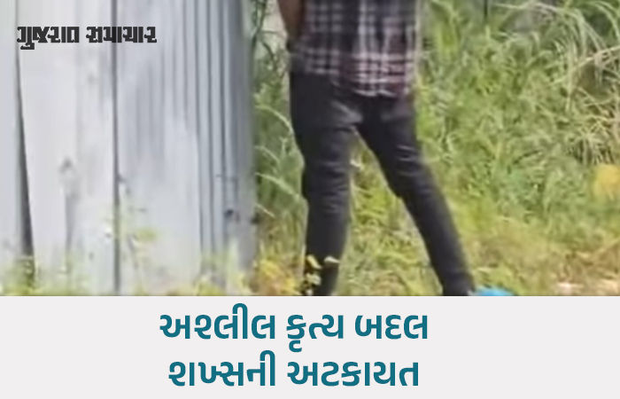 અમદાવાદમાં જાહેર સ્થળે અશ્લીલતા: વસ્ત્રાપુર–જીએમડીસી રોડ પર પેટ્રોલિંગ દરમિયાન યુવકની અટકાયત