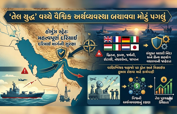 ઓઇલ સંકટ વચ્ચે 6 દેશો ઈરાન વિરુદ્ધ એકજૂટ, સ્ટ્રેટ ઓફ હોર્મુઝ અંગે લેવાયો મોટો નિર્ણય