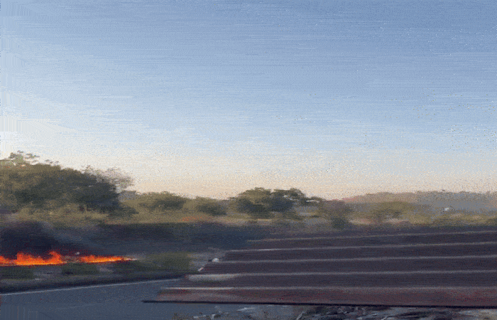 VIDEO : મહારાષ્ટ્રના બીડ જિલ્લામાં ડીઝલ ભરેલા ટેન્કરમાં પ્રચંડ વિસ્ફોટ, આખા રોડ પર ફેલાઈ આગ
