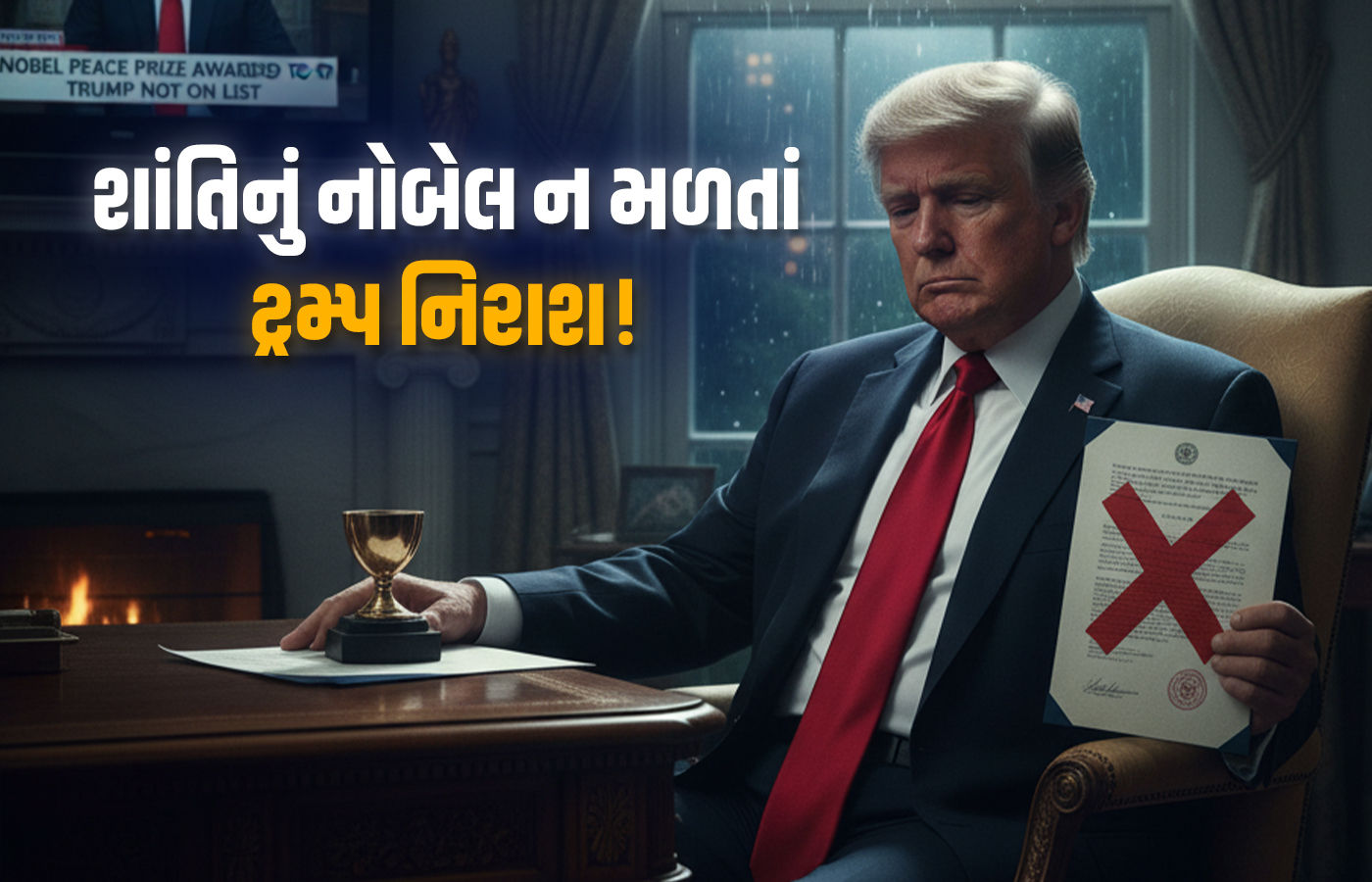'હું અસલ હકદાર, નોબેલ જીતનાર મારિયા મચાડોએ પણ સ્વીકાર્યું...', ડોનાલ્ડ ટ્રમ્પનું દર્દ છલકાયું