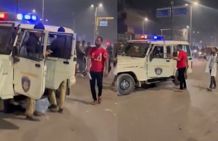 VIDEO: પોલીસ સાથે દાદાગીરી કરનારા 'લુખ્ખાઓ'ની ધરપકડ, તલવારો સાથે મચાવ્યો હતો આતંક