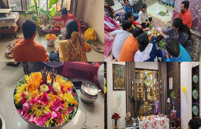 સુરતમાં મંદિરની સાથે-સાથે લોકોના ઘરમાં પણ કૃષ્ણ જન્મોત્સવની ઉજવણી થઈઃ ભક્તિનો માહોલ સર્જાયો