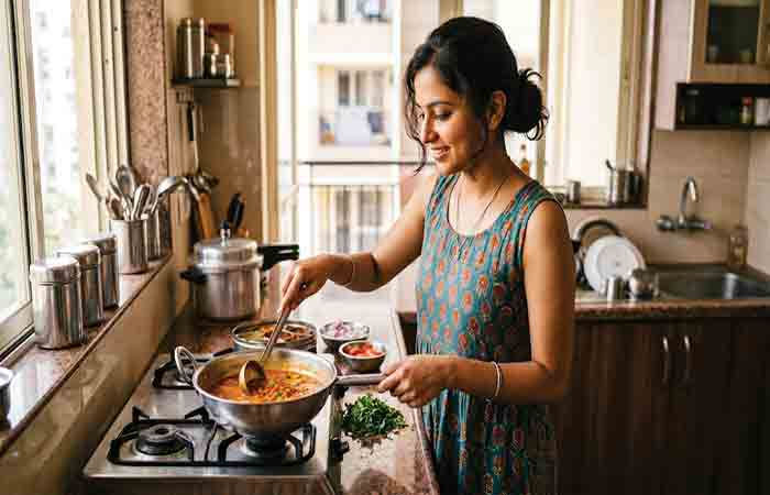 રસોડાની જગ્યાનો મહત્તમ ઉપયોગ...                                  .