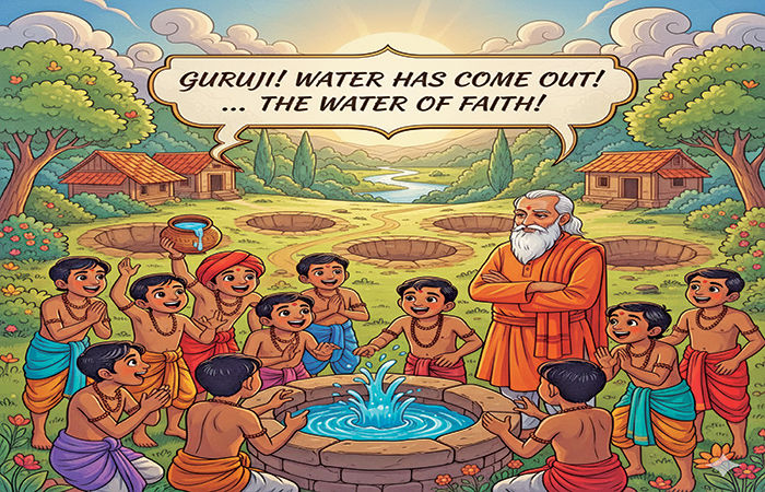 વિશ્વાસનું પાણી                                            .
