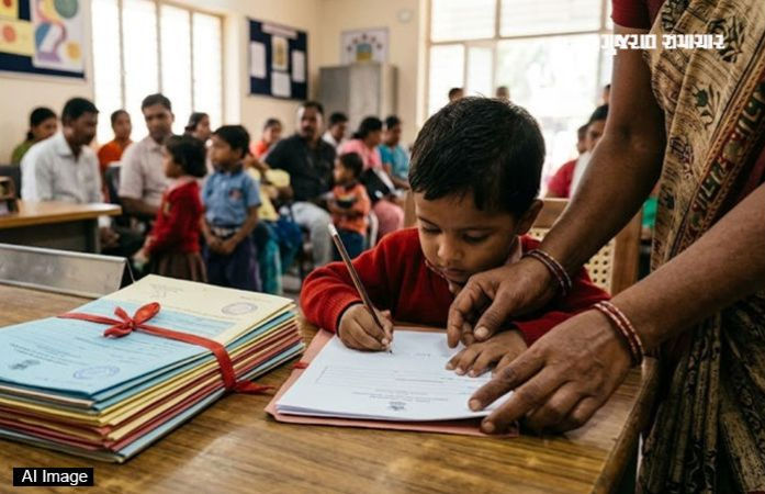 RTE પ્રવેશ: 1.85 લાખથી વધુ અરજી મંજૂર, 56 હજાર રદ, આજે પ્રથમ રાઉન્ડની પ્રવેશ ફાળવણી જાહેર થશે