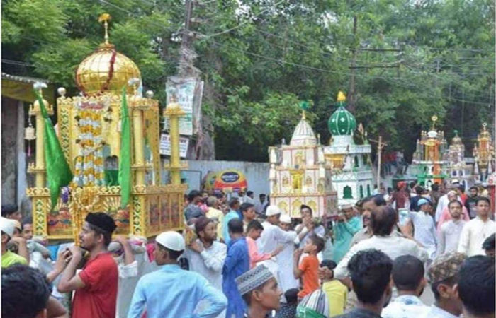 સુરેન્દ્રનગર અને વઢવાણ શહેરી વિસ્તારમાં આજે 22 થી વધુ તાજીયા ઝુલુસ નીકળશે