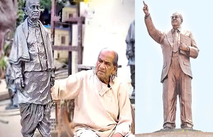 સ્ટેચ્યૂ ઓફ યુનિટી ડિઝાઈન કરનારા શિલ્પી રામ સુતારનું 100 વર્ષે નિધન