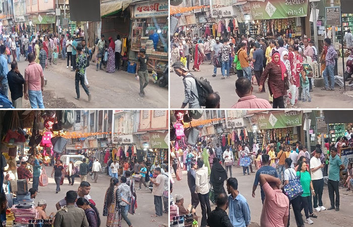 સુરતમાં ચૌટા બજારની ટ્રાફિક સમસ્યા હળવી : વર્ષો બાદ ચૌટા બજારમાં દિવસે ફોર વ્હીલ પસાર થતા જોઈ સ્થાનિકો ખુશ થઈ ગયા