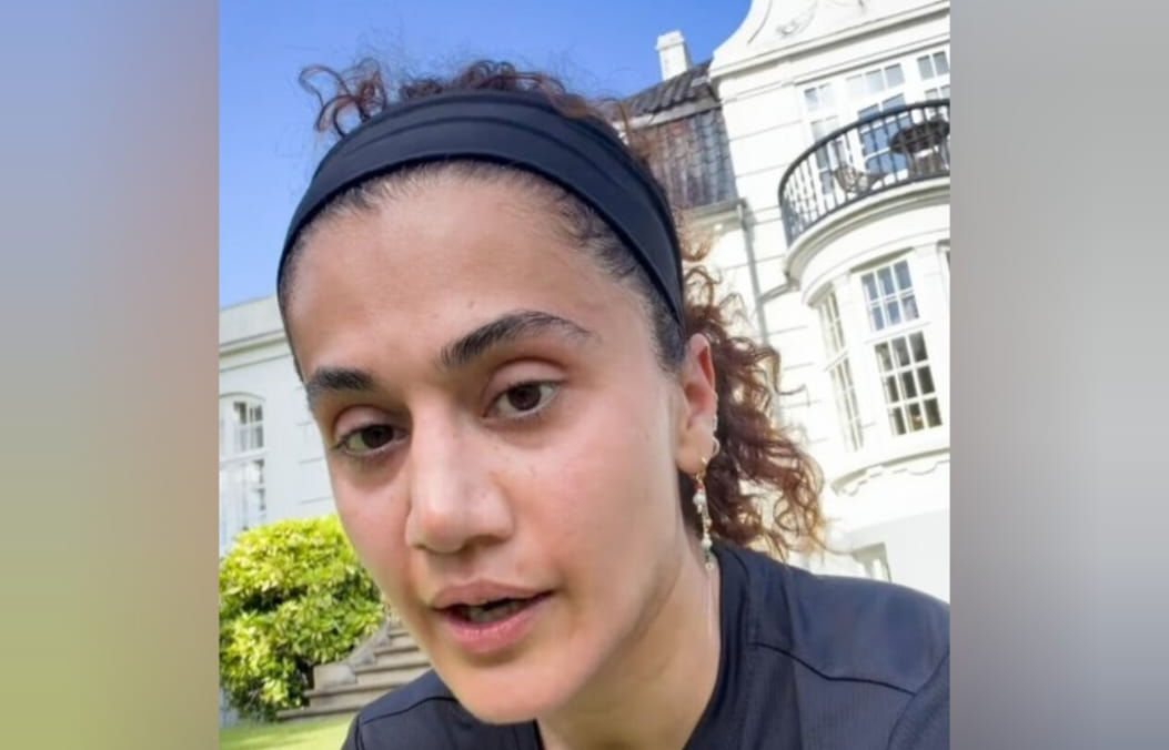 Taapsee Pannu on why we work out & how to judge if we are actually 'healthy'