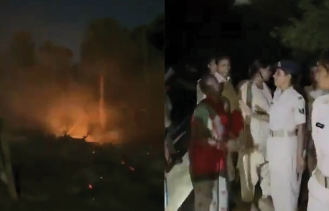VIDEO: બિહારના નવાદામાં ટોળાનું આડેધડ ફાયરિંગ, 80 ઘરોને ચાંપી આગ, પોલીસનો કાફલો ખડકાયો