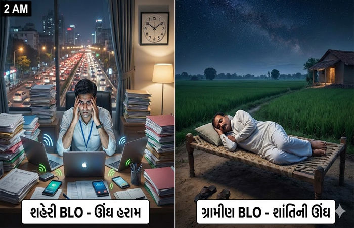 ગામડાં કરતાં શહેરોમાં BLOની ઊંઘ વધુ હરામ, સહકાર પણ ઓછું મળતું હોવાના દાવા