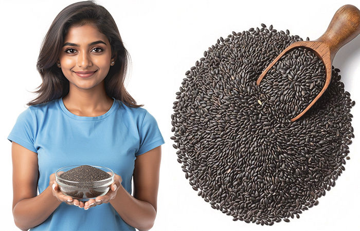 ગરમીમાં શીતળતા પ્રદાન કરતાં તકમરિયા                      .