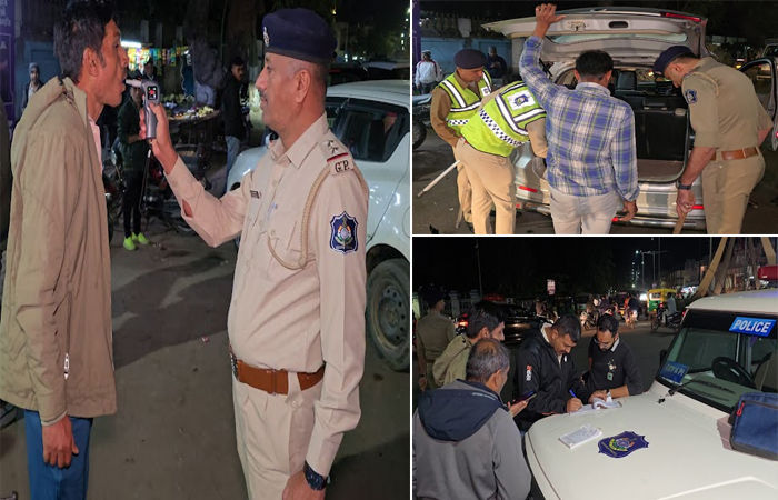 જામનગર જિલ્લા પોલીસની વિશેષ કોમ્બિંગ ડ્રાઈવ : દારૂ પીધેલી હાલતમાં વાહનચાલક સહિત વિવિધ ગુનાઓમાં કાર્યવાહી