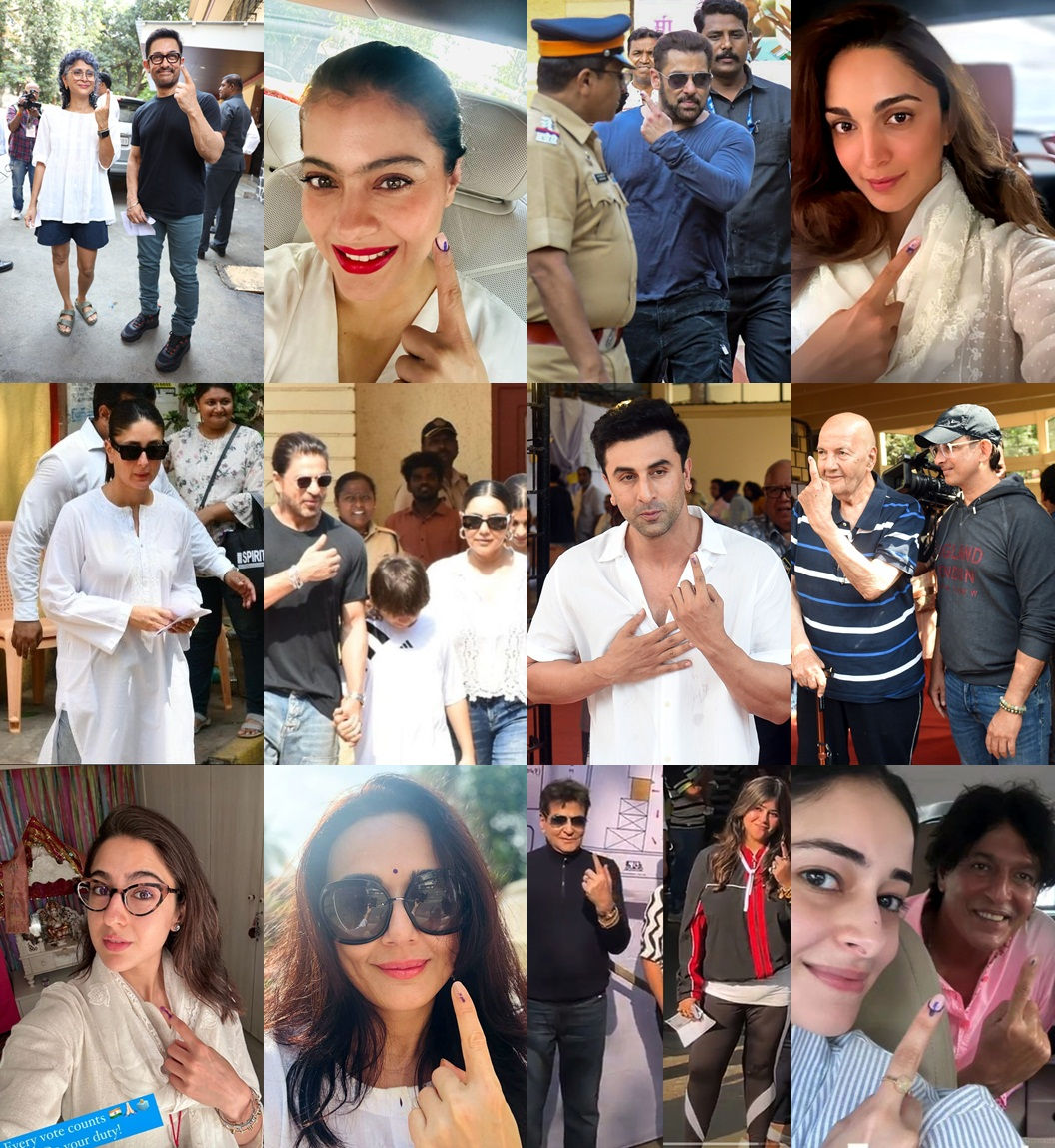 Celebrities shine in 5th phase, but don't inspire Mumbai to brave the heat