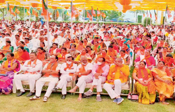ભાજપમાં દિવાળી સ્નેહમિલનના નામે રાજકીય પતાવટનું કામ