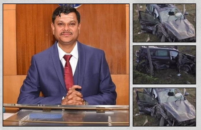 કર્ણાટકમાં ભયંકર કાર અકસ્માત, IAS ઓફિસર સહિત તેમના બે ભાઈ કાળને ભેટ્યાં