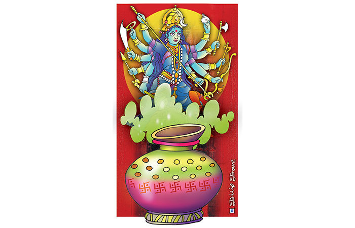 શક્તિના પર્વની ઉદ્ભવ કથા                                       .