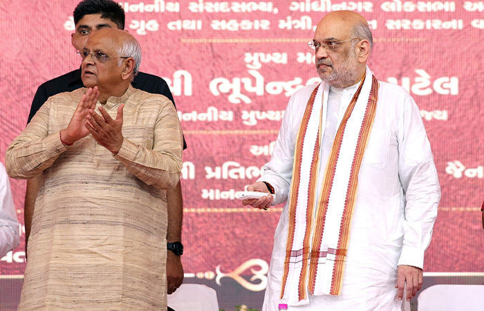 HM Amit Shah inaugurates health check-up camp, flags off medical mobile van in Gujarat