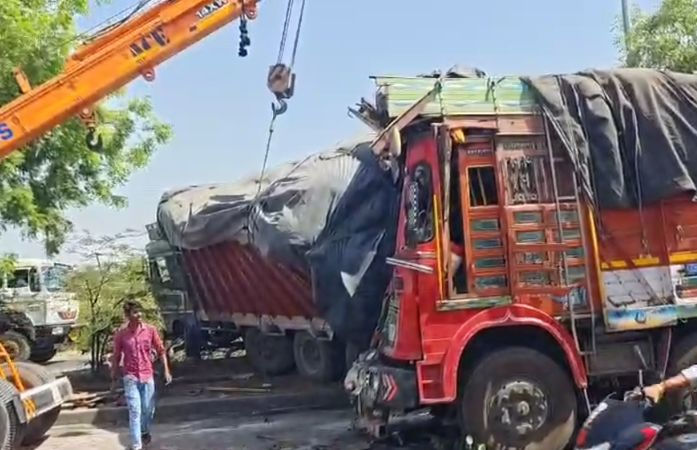 અમદાવાદ: ગામડી-અસ્લાલી રોડ ટ્રકનું ટાયર તપાસવા નીચે ઉતરેલા ચાલકને અન્ય ટ્રકે અડફેટે લેતા મોત