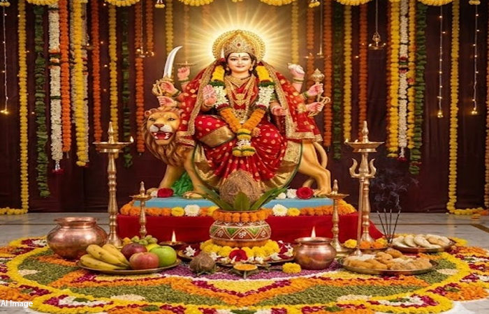 ચૈત્ર નવરાત્રિ 2026: આ વખતે 72 વર્ષ બાદ દુર્લભ સંયોગ! જાણો ઘટસ્થાપનાનું શુભ મુહૂર્ત
