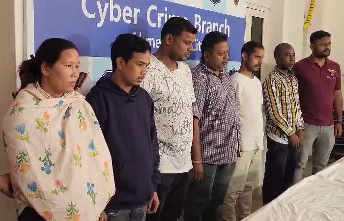 અમદાવાદ સાયબર ક્રાઇમે આંતરરાષ્ટ્રીય સાયબર ફ્રોડ નેટવર્કનો કર્યો પર્દાફાશ, નાઇજિરિયન સહિત છની ધરપકડ