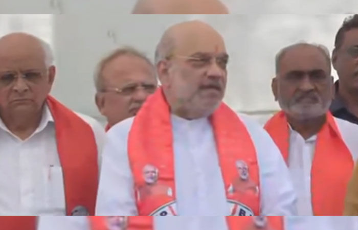 Lok Sabha polls: Union HM Amit Shah files nomination in Gandhinagar