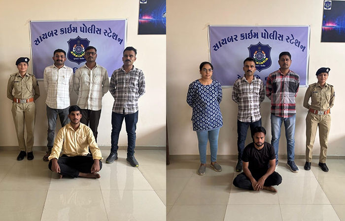 દ્વારકામાં 1.10 લાખની ઓનલાઇન તફડંચી કરનાર બે ચીટર ઝડપાયા