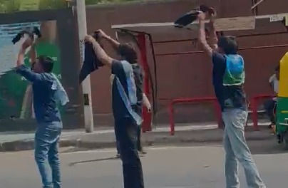 NSUI stages black flag protest against Union education minister at IIM Ahmedabad over NEET row