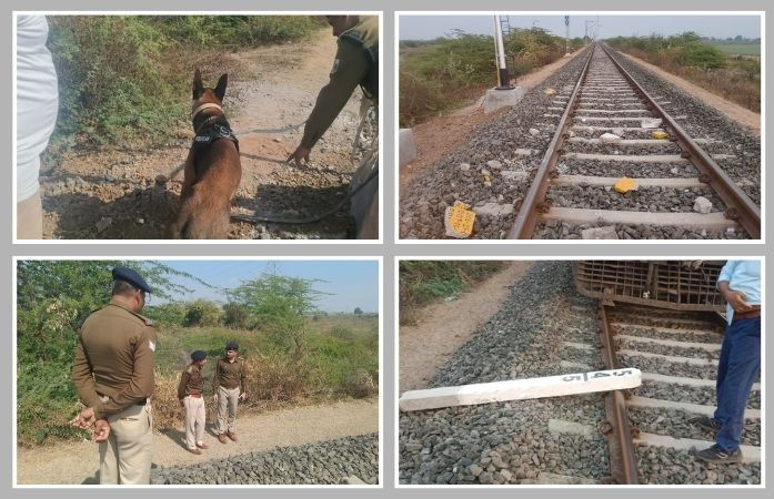 અમરેલી: ટ્રેન ઉથલાવવાનું ષડયંત્ર! ચિતલ-ખીજડિયા વચ્ચે ટ્રેક પર પથ્થરો અને થાંભલા ગોઠવ્યા, મોટી દુર્ઘટના ટળી