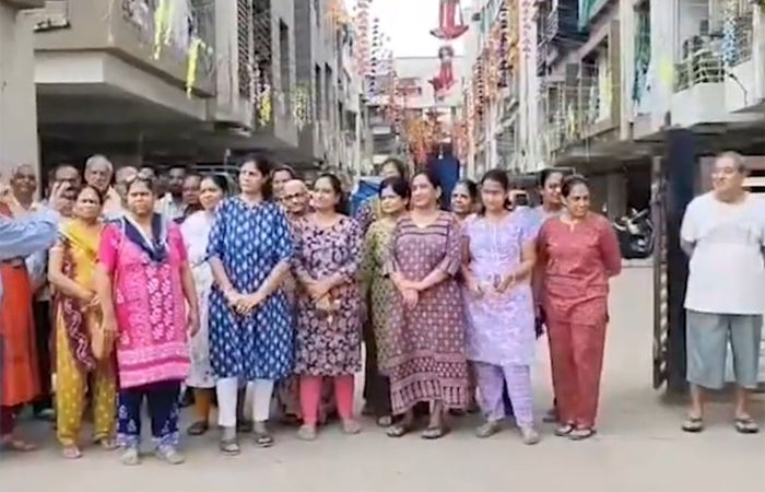 પાણી ભરાવાની સમસ્યાથી કંટાળીને ચૂંટણીનો બહિષ્કાર