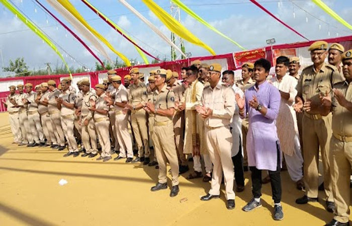 જામનગરના હોમગાર્ડઝના જવાનો પણ ગરબાના તાલે ઘૂમ્યા