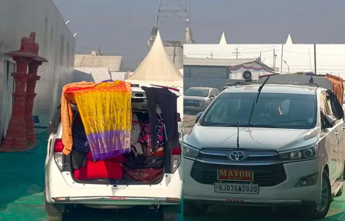 Rajkot mayor faces backlash for using official vehicle for Mahakumbh trip