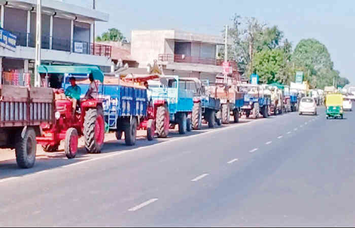 લાભ પાંચમએ સૌરાષ્ટ્રના માર્કેટ યાર્ડઓમા કૃષિ પેદાશોની ધૂમ આવક, રાજકોટમાં મગફળી સહિત 300 ટન જણસી ઠલવાઈ