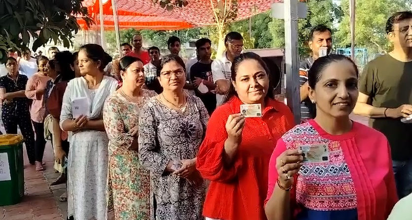 Gujarat records 47.03% voting till 3 pm, highest in Valsad