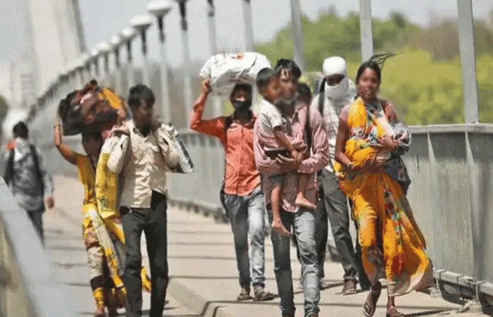 શ્રમિકોના અભાવે ગાંધીનગરમાં સંખ્યાબંધ સરકારી કામો ખોરંભે
