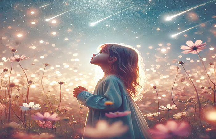 The Girl Who Spoke to Stars                       .